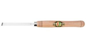 Kirschen 1630012 Drechslerbeitel mit Weißbuchenheft, 12 mm kurz/schräg
