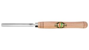 Kirschen 1631012 Drechslerbeitel mit Weißbuchenheft, 12 mm kurz/hohl
