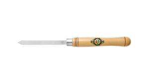 Kirschen 1699006 Drechslerbeitel mit Weißbuchenheft, 6 mm Abstechstahl